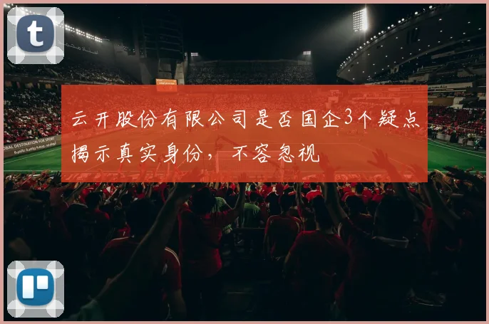 云开股份有限公司是否国企3个疑点揭示真实身份，不容忽视